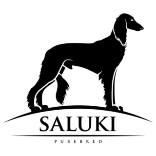 Saluki Breed Icon Sticker
