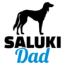 Saluki Dog Dad Sticker
