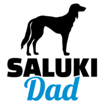 Saluki Dog Dad Sticker