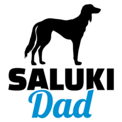 Saluki Dog Dad Sticker