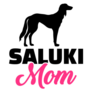 Saluki Dog Mom Sticker