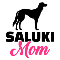 Saluki Dog Mom Sticker