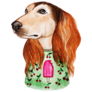Saluki In Outfit Sticker