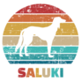 Saluki Retro Sticker 