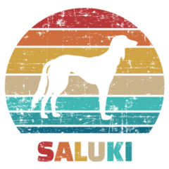 Saluki Retro Sticker 