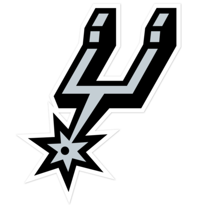 San Antonio Spurs NBA Logo Sticker