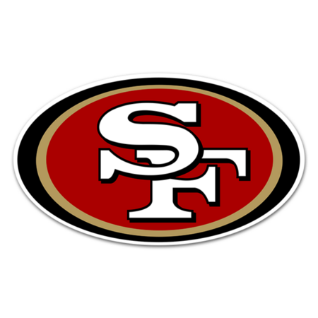 San Francisco 49ers NFL Logo Sticker