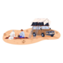 Sand Desert Camping Sticker