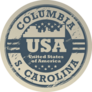 Sand Round Columbia, South Carolina Sticker