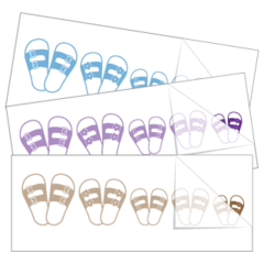 Sandals Family Stickers