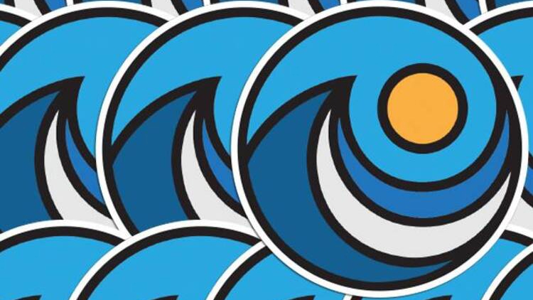 Santa Barbara Adventure Company Circle Stickers