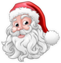 Santa Claus Cartoon Christmas Sticker