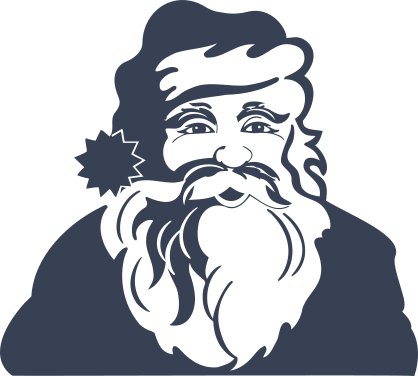 Santa Claus Christmas Sticker