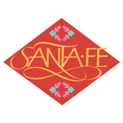 Santa Fe New Mexico Lettering Sticker