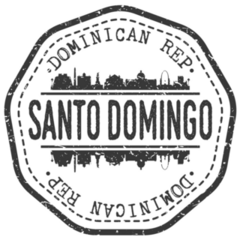 Santo Domingo Stamp Sticker