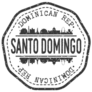 Santo Domingo Stamp Sticker