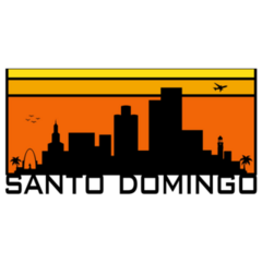 Santo Domingo Sunset Sticker