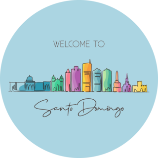 Santo Domingo Welcome Sticker