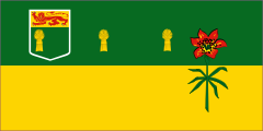 Saskatchewan Flag Sticker