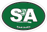 Saudi Arabia Sa Flag Oval Sticker