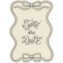 Save The Date Sticker