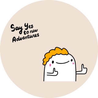 Say Yes To Adventures Sticker