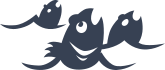 Scared Fish Out Of Water Sticker