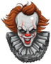Scary Clown Evil Clown Halloween Sticker