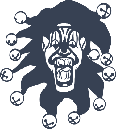 Scary Clown Joker Sticker