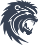 Scary Lion Sticker