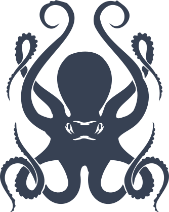 Scary Octopus Sticker