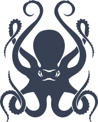 Scary Octopus Sticker