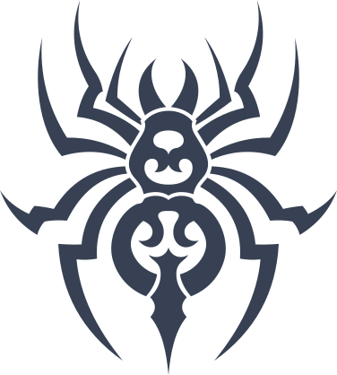 Scary Spider Sticker