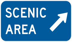 Scenic Area Here Sticker