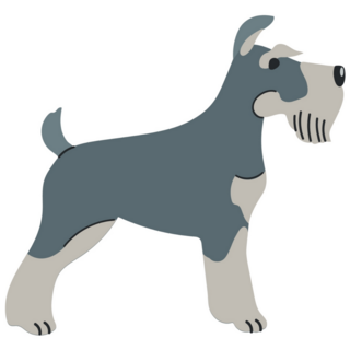 Schnauzer Avatar Sticker