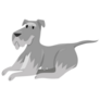 Schnauzer Breed Dog Sticker
