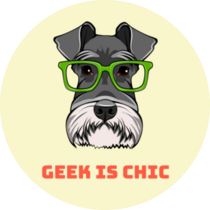 Schnauzer Geek Sticker