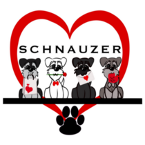 Schnauzer Love Pack Sticker