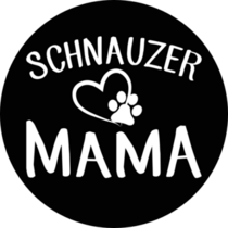Schnauzer Mama Sticker