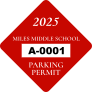 School Diamond Parking Permit
