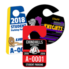 School Hang Tag Parking Permits