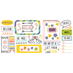 School Notes Sticker Sheet 