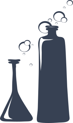 Science Beakers Sticker