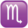 Scorpio Emoji Icon Sticker