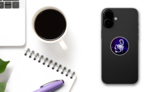 Scorpio Zodiac Sign In Galaxy Sticker on a Phone (New) example