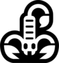 Scorpion Icon Sticker