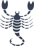 Scorpion Pieces Sticker