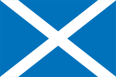 Scotland Flag Sticker