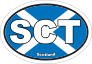 Scotland Sct Flag Oval Sticker