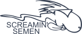 Screamin Semen Sticker